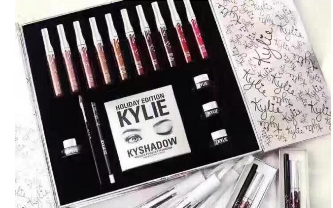 Dropshipping Kylie Jenner Make Up Sets Eyeshadow Palette Makeup Brushes
