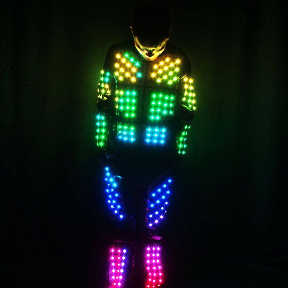 Best Yb116 Programmable Led Light Dance Costumes Ballet Men Flash