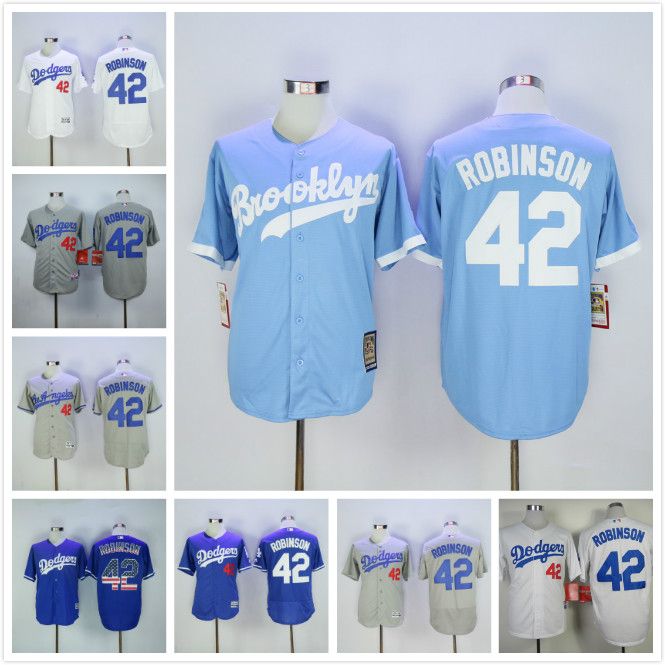 2017 42 Jackie Robinson Jersey Mlb Los Angeles Dodgers Jerseys White