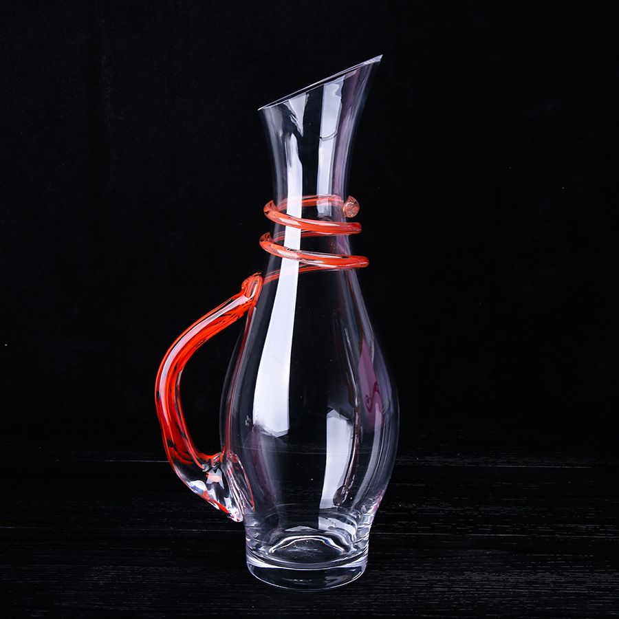 Online Cheap Handmade Crystal Red Wine Pourer Glass Decanter Brandy