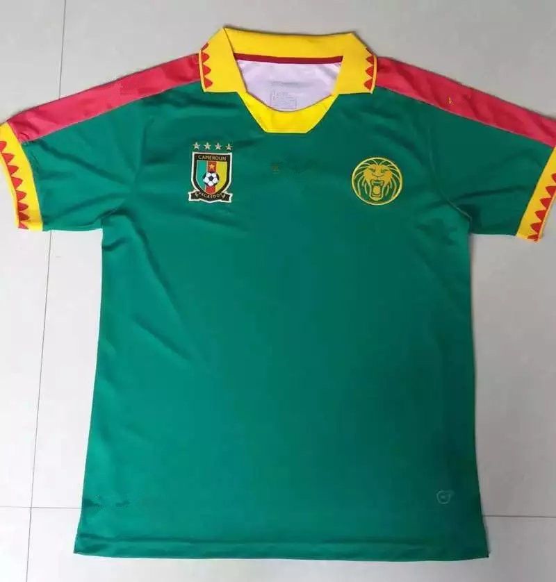 cameroon national team soccer jerseys customized personalized any name and number home green custom football shirts