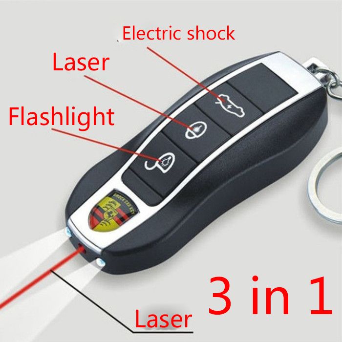 Stun Gun Flash Light Car Key Mini Pocket Stun Gun Super Power Gun