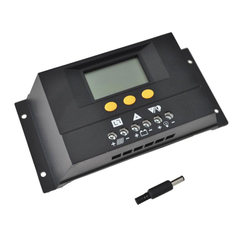 2018 30a Battery Pwm Solar Panel Charge Controller Regulator 12 24v