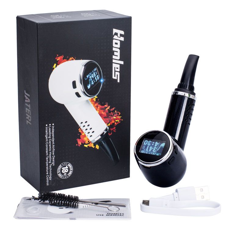 Best Portable Wee Vaporizer Pipe Shape Dry Herb Vape Pen Kit