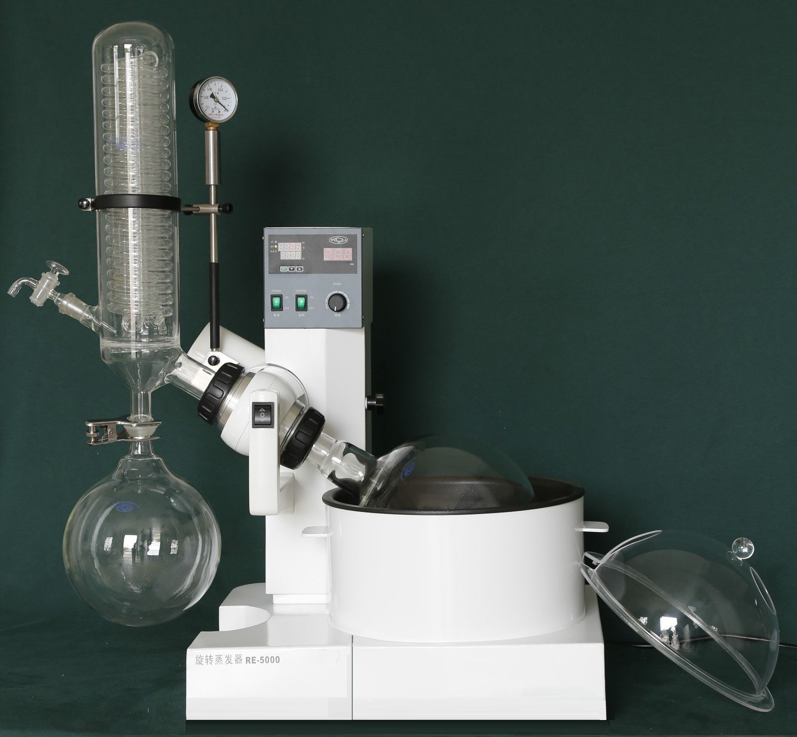 2017 High Quality 5l Laboratory Vacuum Rotovap Rotary Evaporator 180c