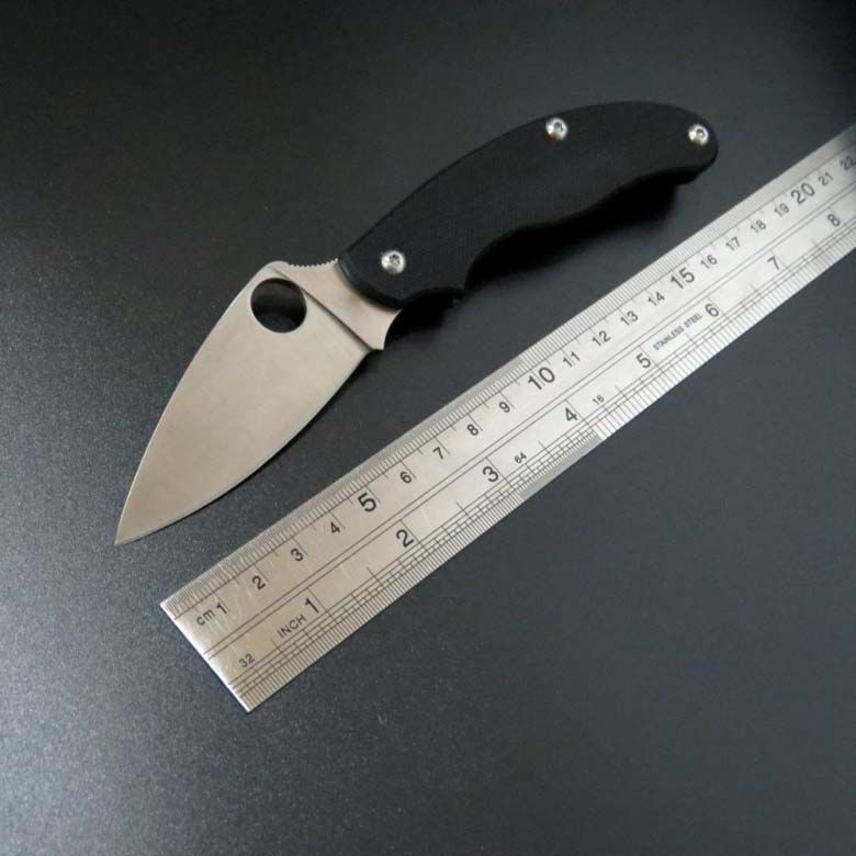 2017 Spider Small Utility Knife C94 G10 Handles Folding Pocket Knife