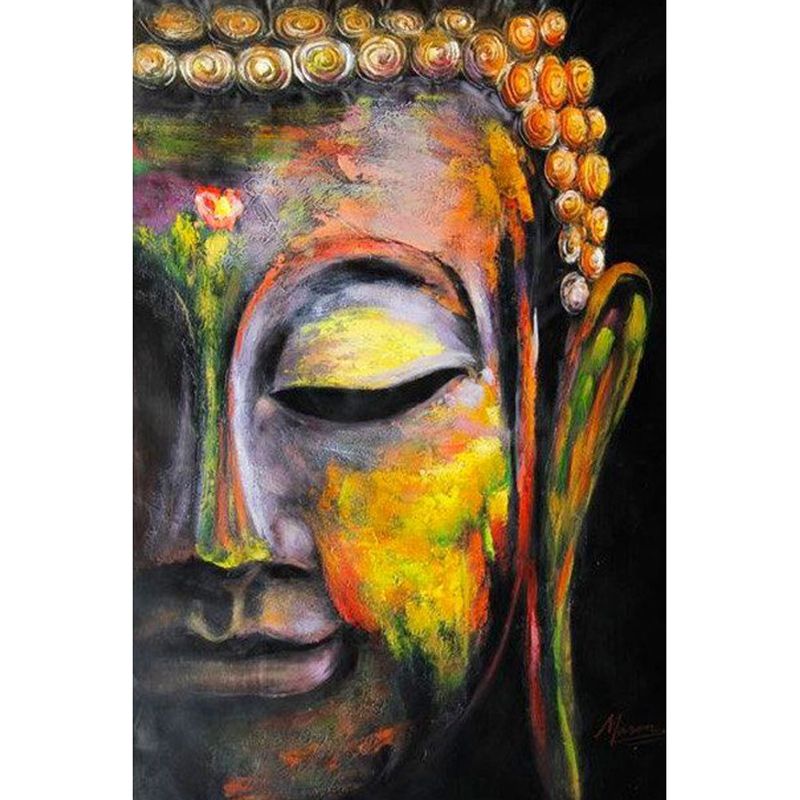 2018 Buddha Oil Painting 100% Full Drill Diy Diamond Painting