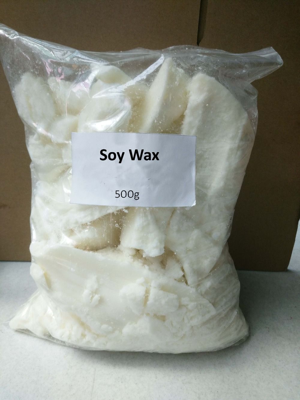 Wholesale 500g Natural Soy Wax Raw Material For Candle,Crayon,Cosmetics