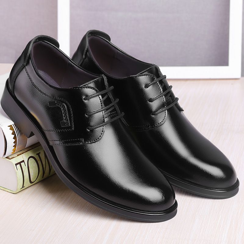 Brand Italian Fashion Mens Dress Shoes With Buckle Black Designer High