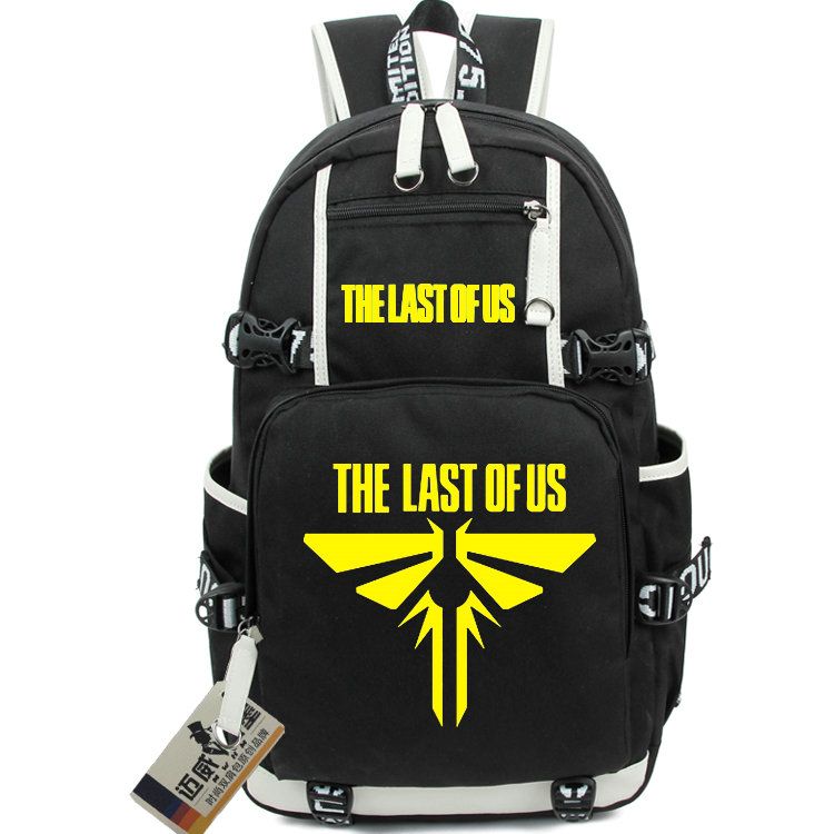 The Last of Us Backpack Virtual Play School Bag PS3 Daypack Game