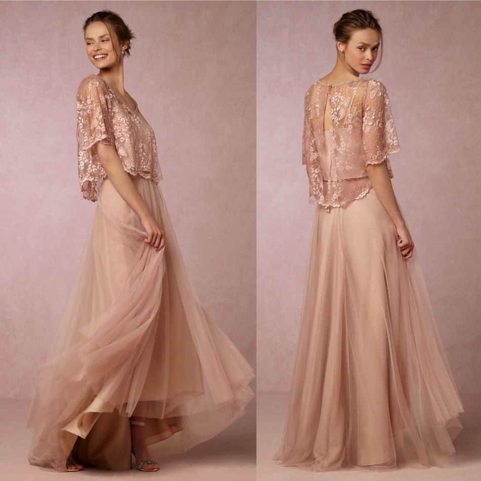 Modest Champagne Bridesmaid Dresses Long Now Hot Sales Wedding Guest