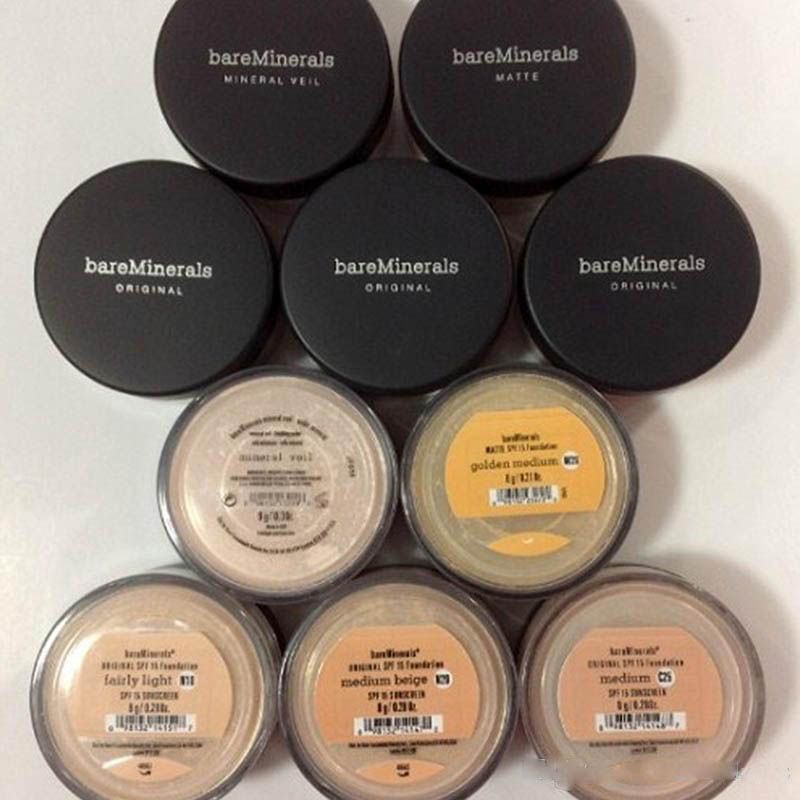Bare Minerals Loose Powder Bareminerals Face Powder Foundation N10 Fairly Light/N20 Medium Beige/C10 Fair/C25 Medium/N30 Tan/W15 Light Best Matte Foundation Best Powder For Oily Skin From Youmvp, $1.71| Dhgate.Com