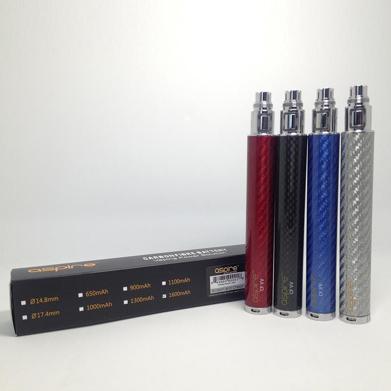 Aspire Cf Vv Battery Ecig 1600mah 1300mah E Cig Batteries E Cigarettes