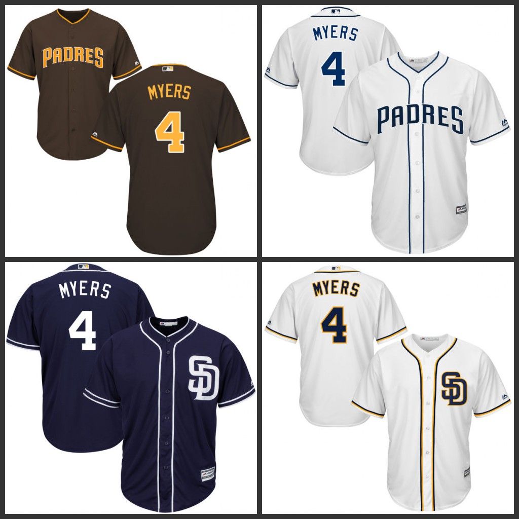 Youth 4 Wil Myers Jersey 2017 San Diego Padres Jersey Kids Wil Myers