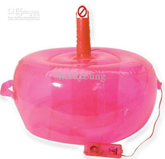 Sex Furniture Inflatable Sitting Ball Chair W Vibrating