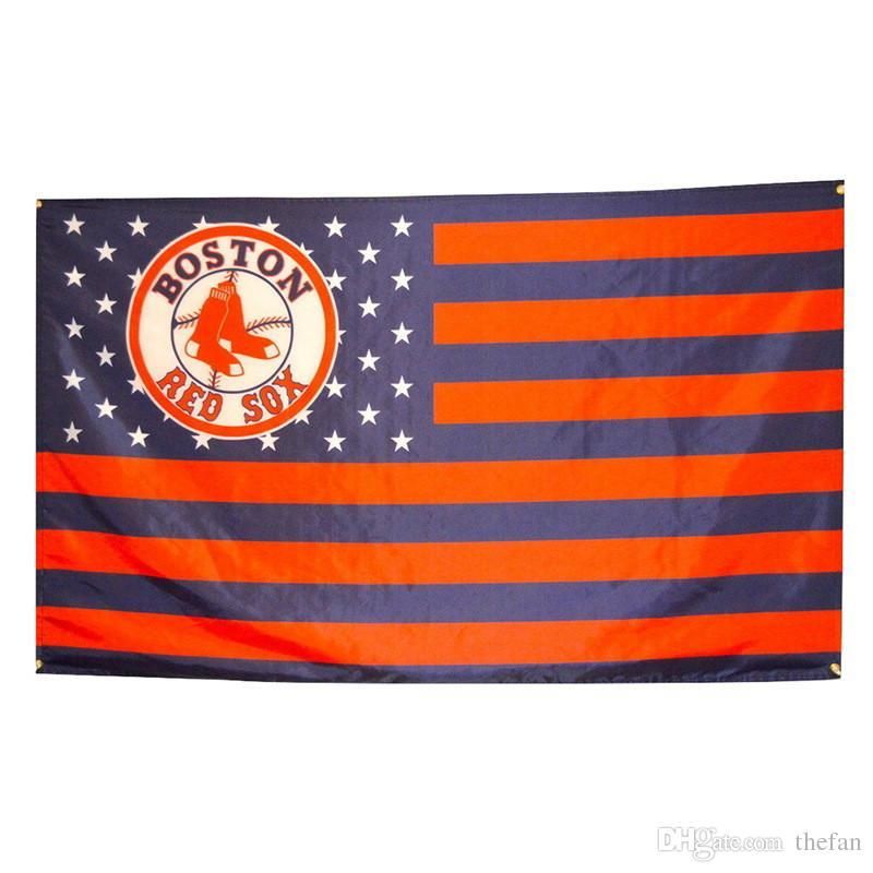 2017 Boston Red Sox Flags Baseball Team Flag Baseball Club Fan Flags