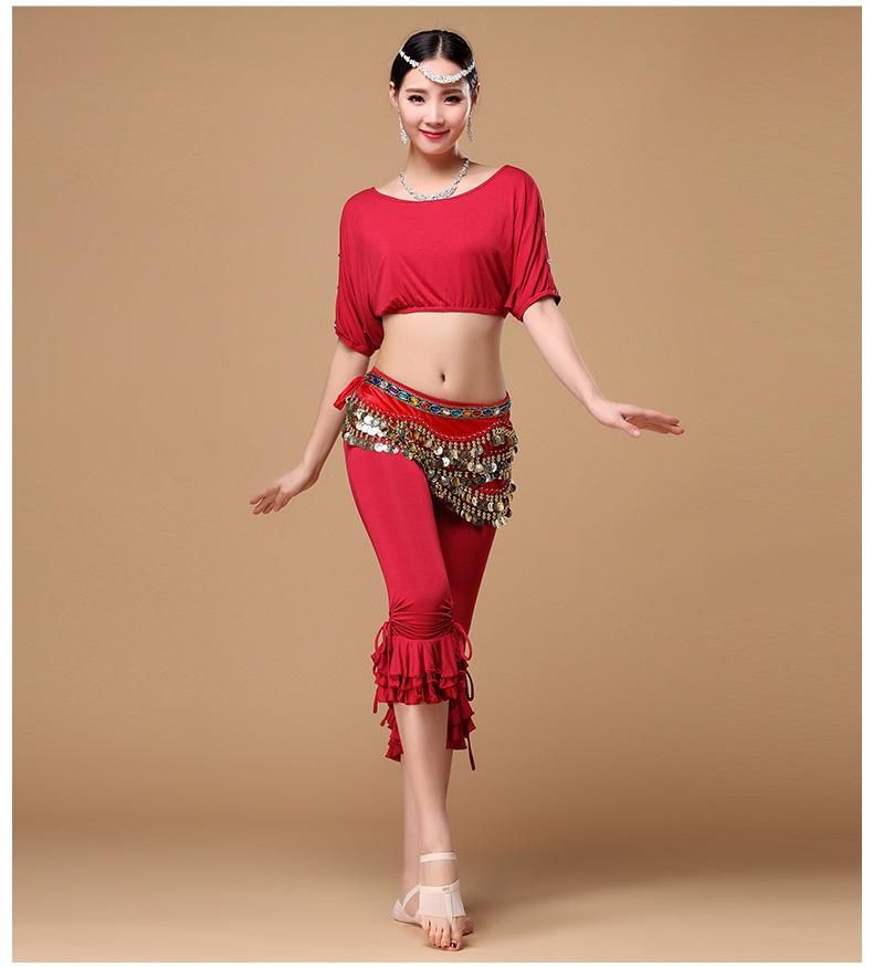 2017 Women Belly Dance Clothes 2017 Dancing Practice Wear Professional Plus Size Belly Dance