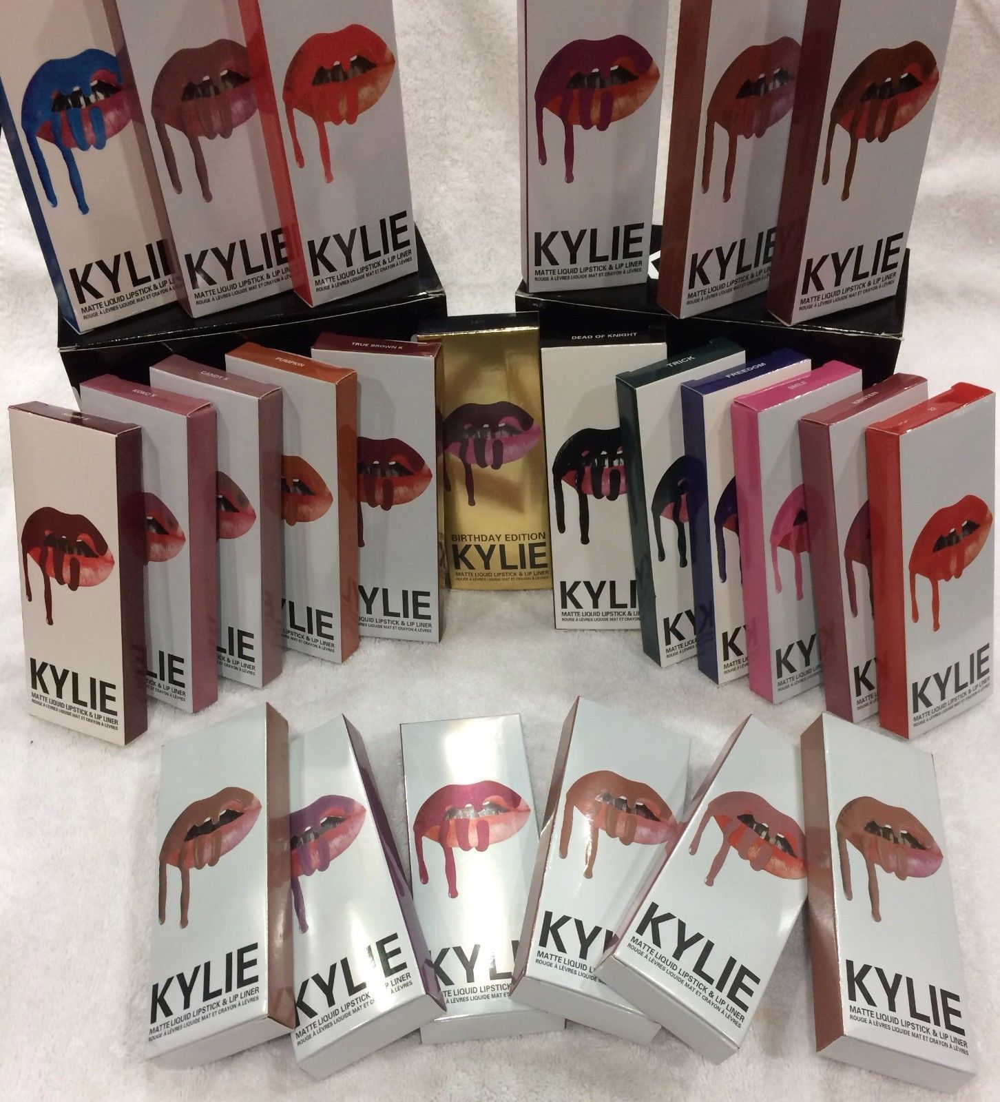 Kylie Jenner Lip Gloss Kylie Jenner Lip Liner Kylie Kits Matte Liquid Lipstick Setslip Velvetine