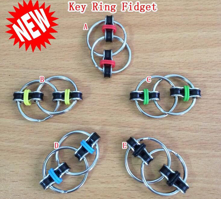 key ring fidget spinner