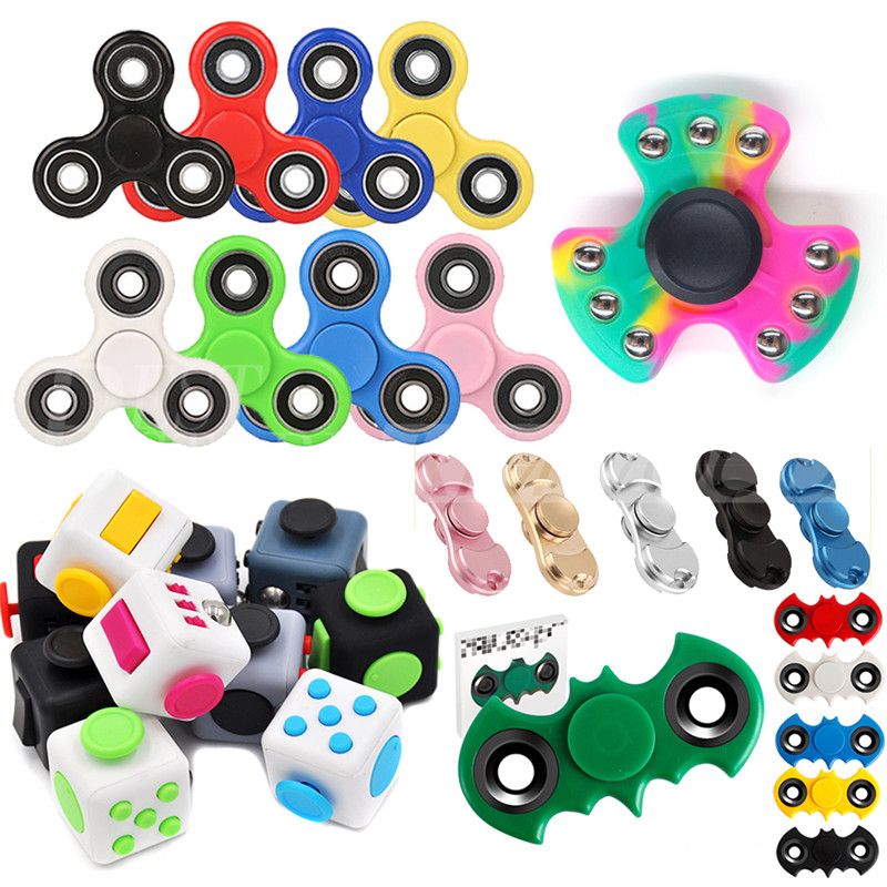 cube fidget spinners