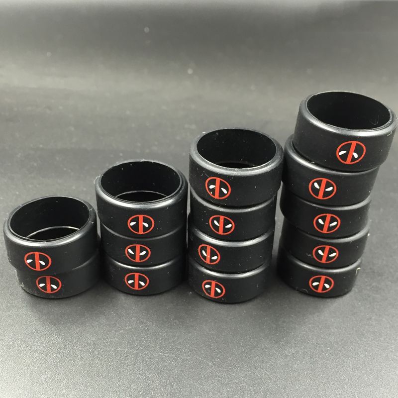 Vaporizer Super Hero Vape Band Decoration Protection Rubber Silicon