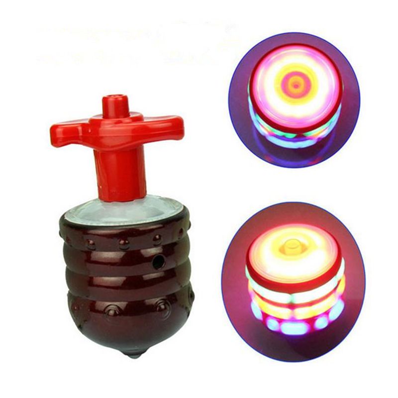 Super Spinning Top Gyro Spinner Laser Led Music Sound Lighting Shining