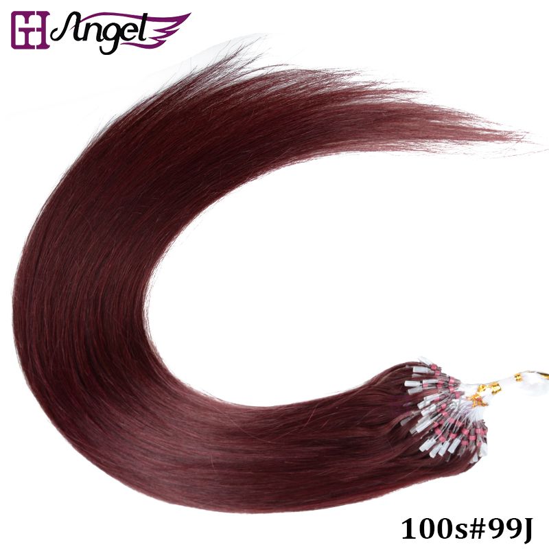 Gh Angel 100s16,18,20,22,26inch Loop Micro Ring Hair Extensions Remy
