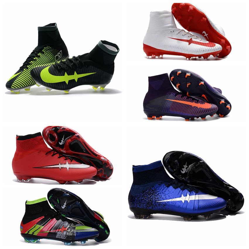 blue cr7 soccer cleats