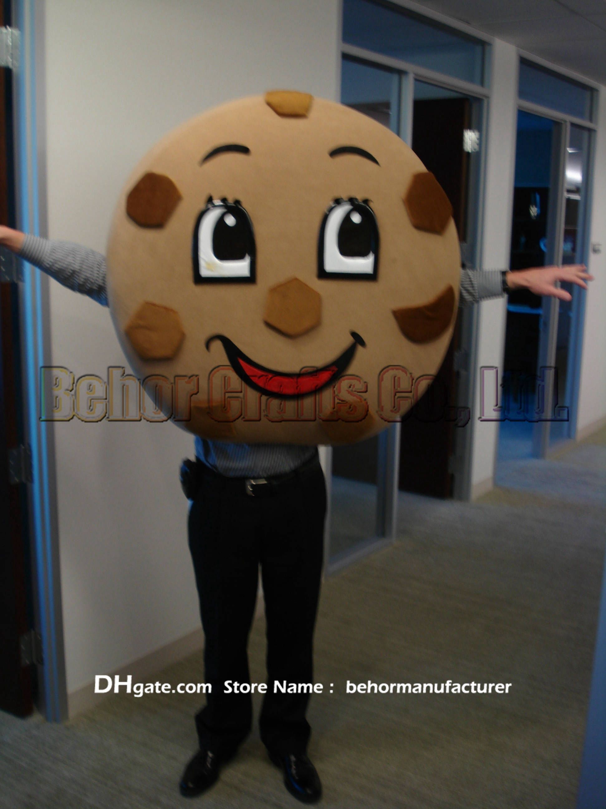 Chocolate Cookies Mascot Costume Cheap High Quality Carnival Party