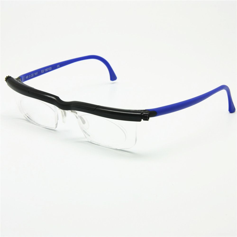 Adlens Focus Adjustable Eyeglasses 6d To +3d Diopters Myopia Magnifying