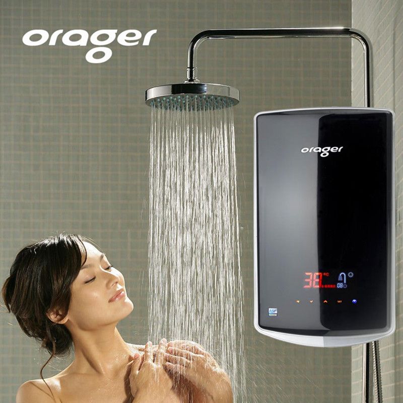 2018 7500w Electric Tankless Induction Continuous Hot Water Heater Boiler With Led User