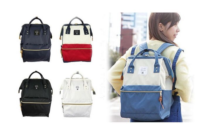 Japan Brand Anello Fashion Ring Backpack Rucksack Unisex School Bag Campus Big Size Anello ...