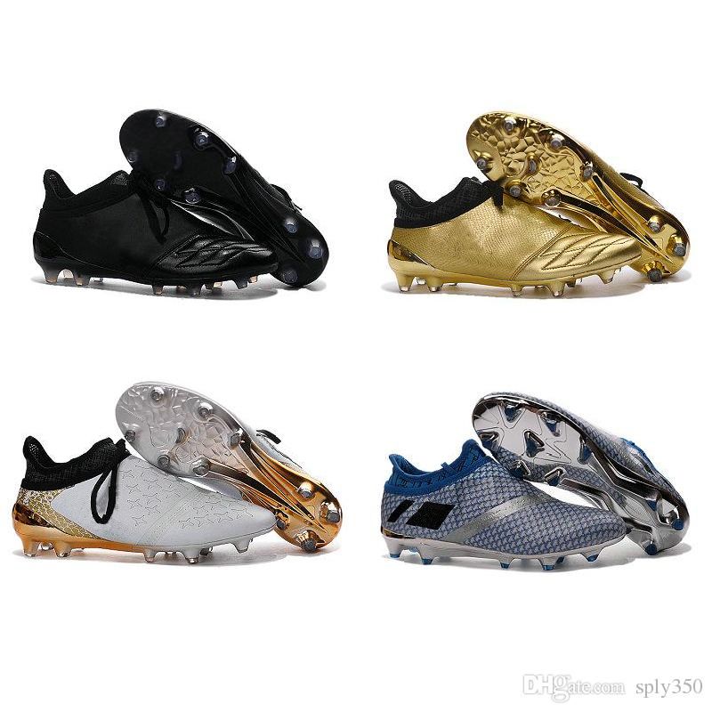 2017 Wholesale X 16+ Purechaos Fg Ag Football Shoes Men Soccer Cleats