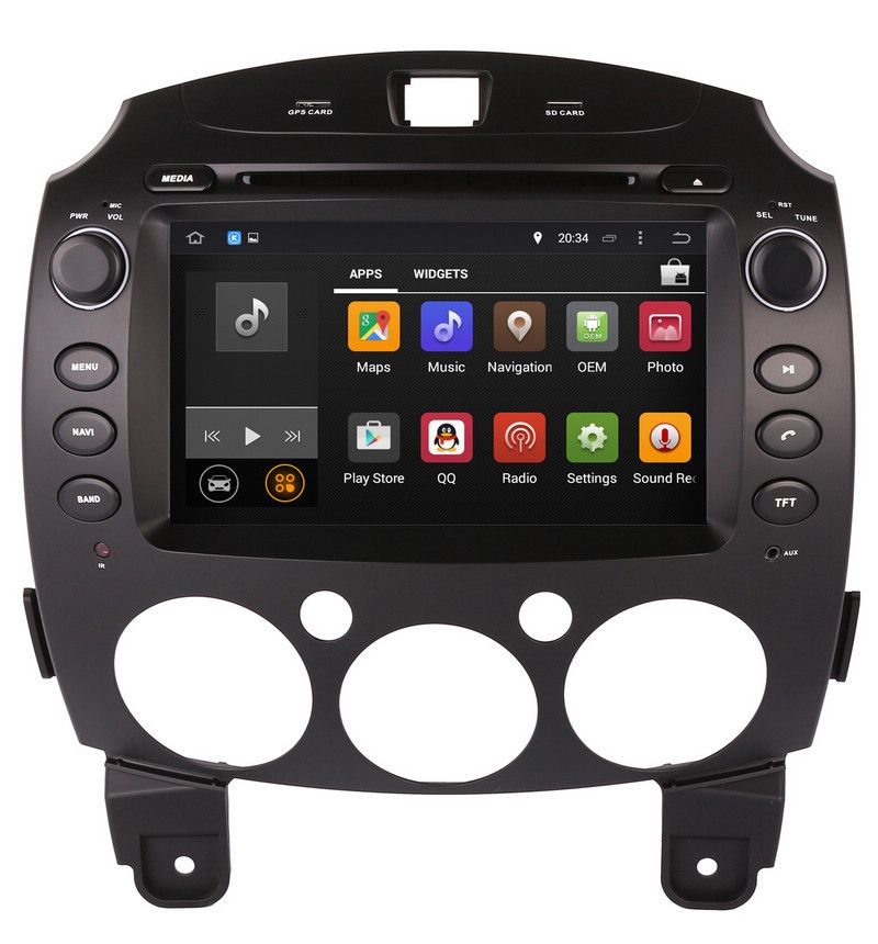 Android Car Dvd Player For Mazda 2 Mazda2 2010 2011 2012 2013 With Gps