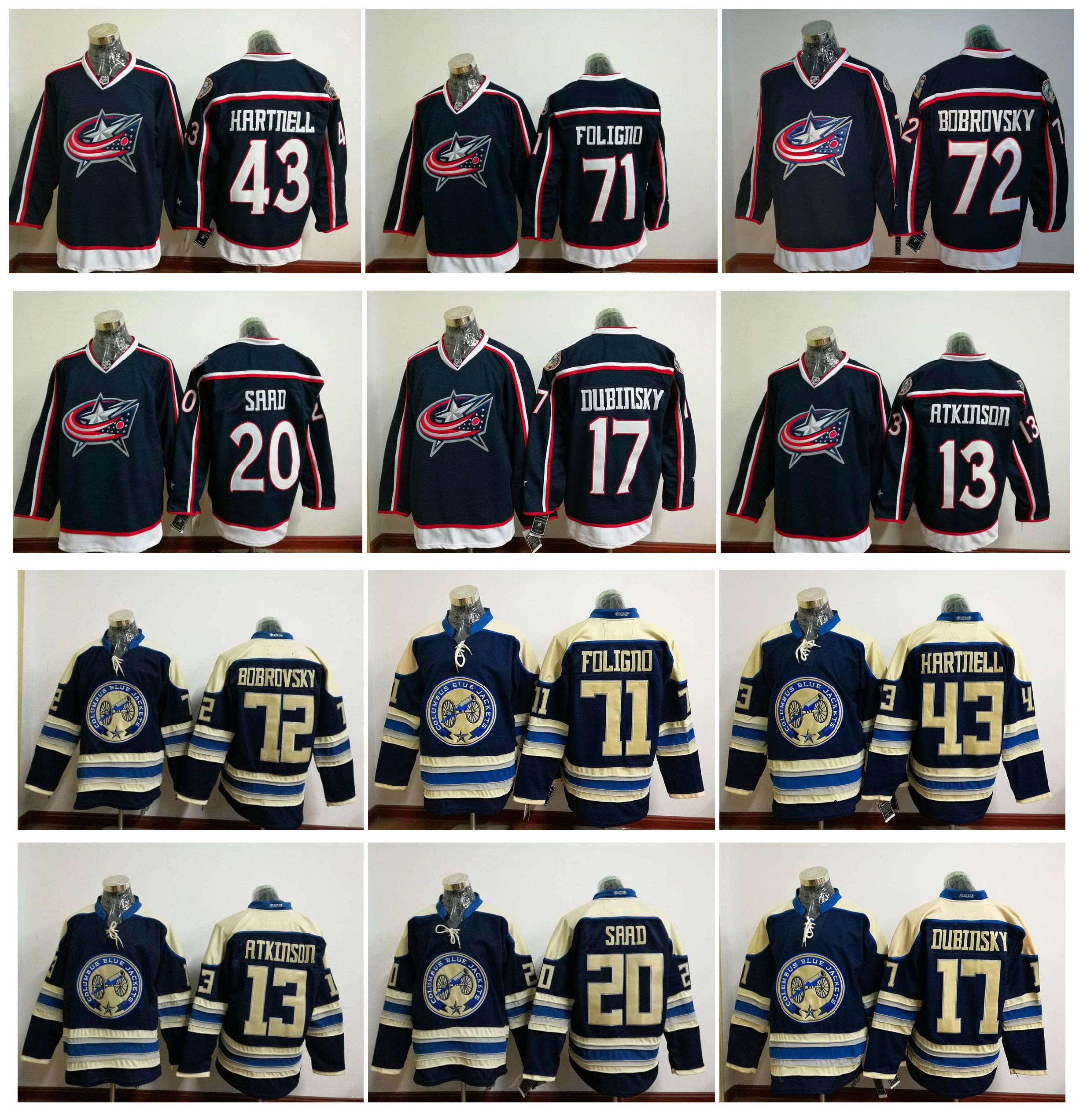 Columbus blue jackets saad jersey online