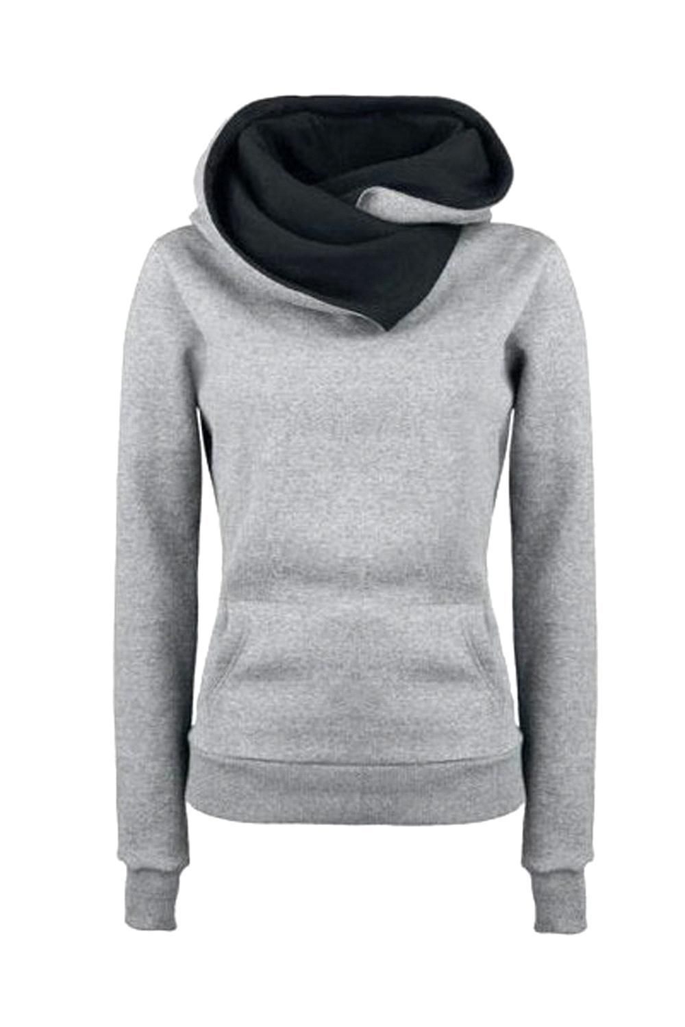 2017 Hot Selling New Arrival Women Active Cheap Gray Hoodies ... 2017 Hot Selling New Arrival Women Active Cheap Gray Hoodies ...