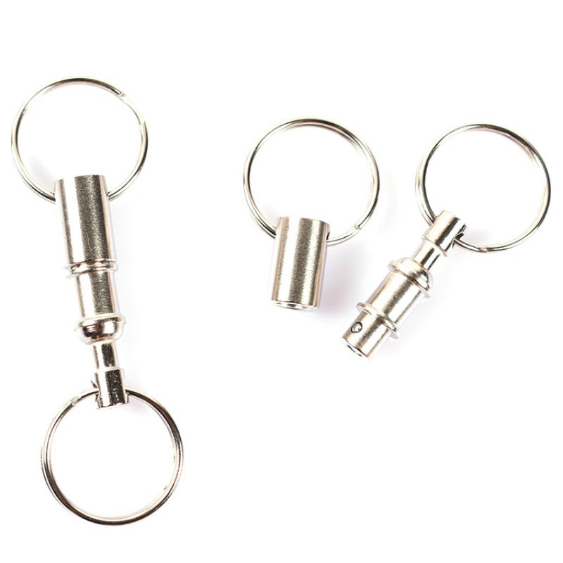 Quick Release Key Chain PullApart Key Removable Handy Keyring