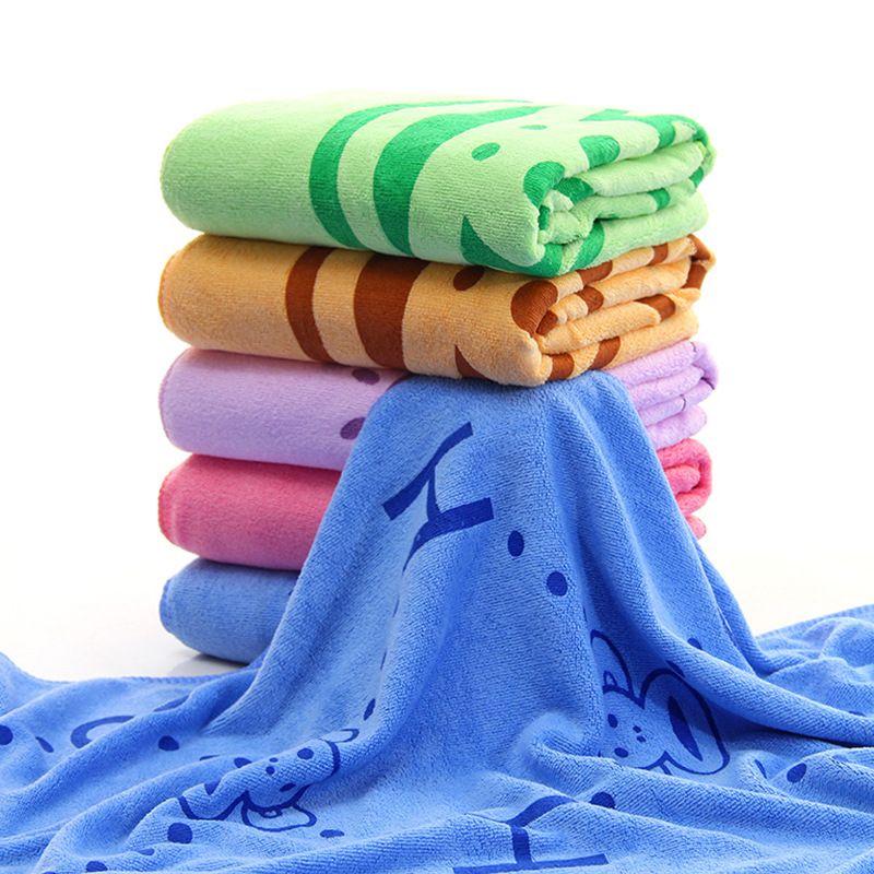 Microfiber Bath Towels Absorbent Beach Towel Microfiber Printing Bath