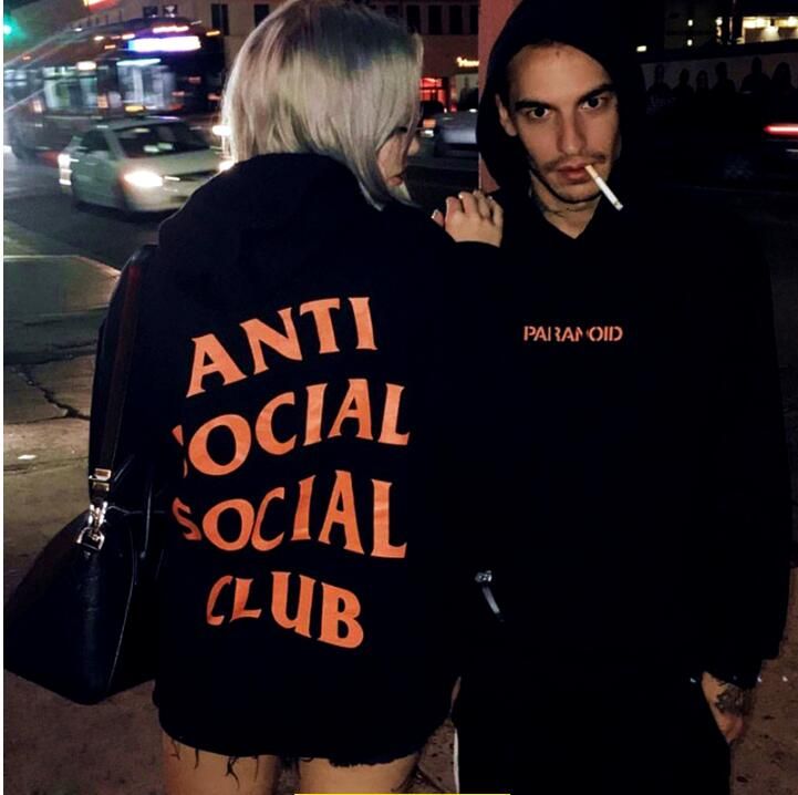 anti social social club paranoid shirt