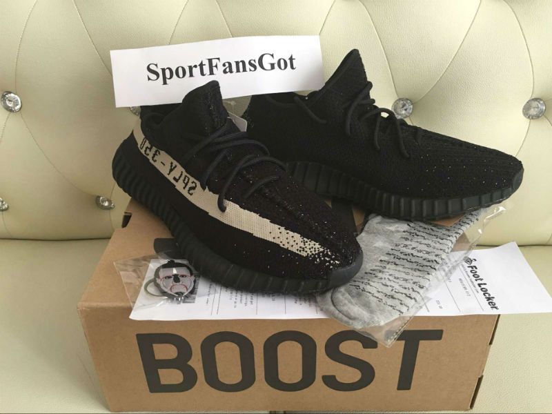 Yeezy Boost 350 V2 Black/White [BY1604] $142.20 