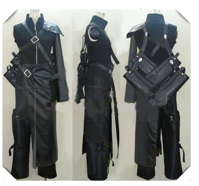 Final Fantasy Vii Cloud Strife Cosplay Costume Includes 6 Accessories