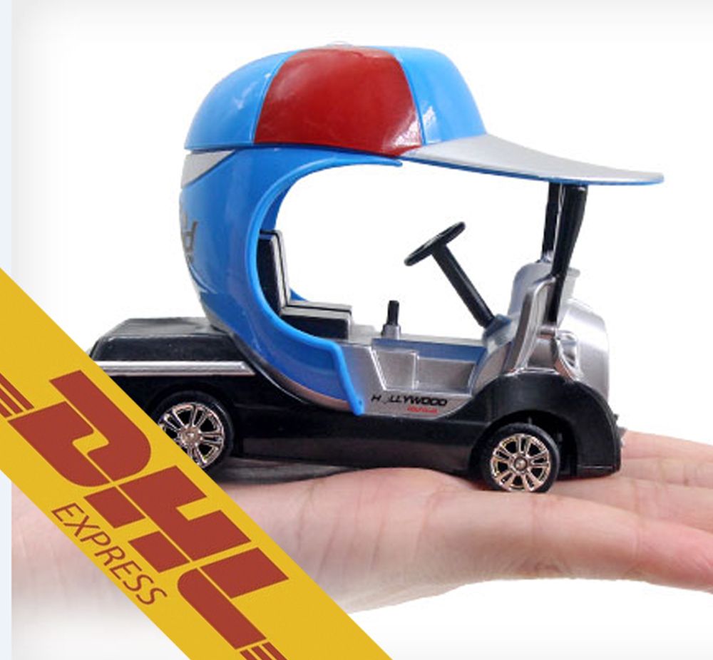 Mini Rc Golf Car Led Lighting Golf Cart 4ch Radio Remote Control Vehicle 8011 Toys For Kids