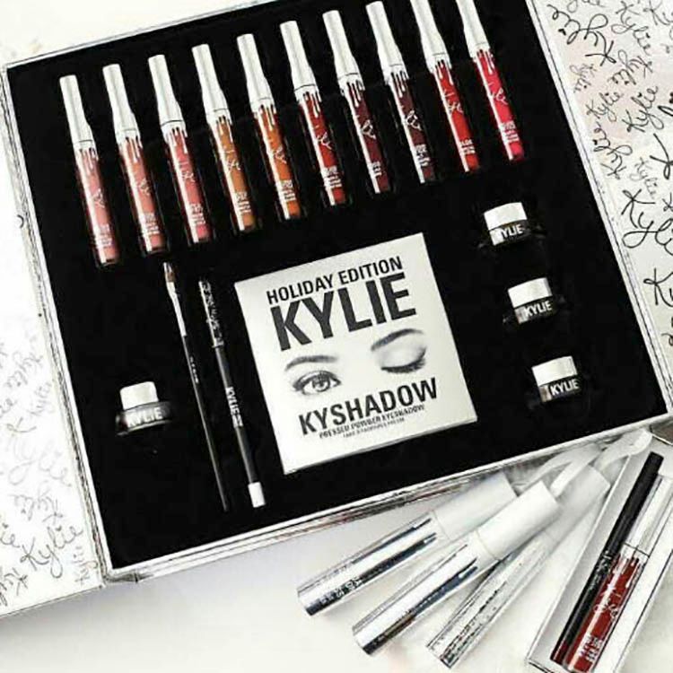 New Kylie Jenner Holiday Edition Box Kit Christmas Edition Matte Lip