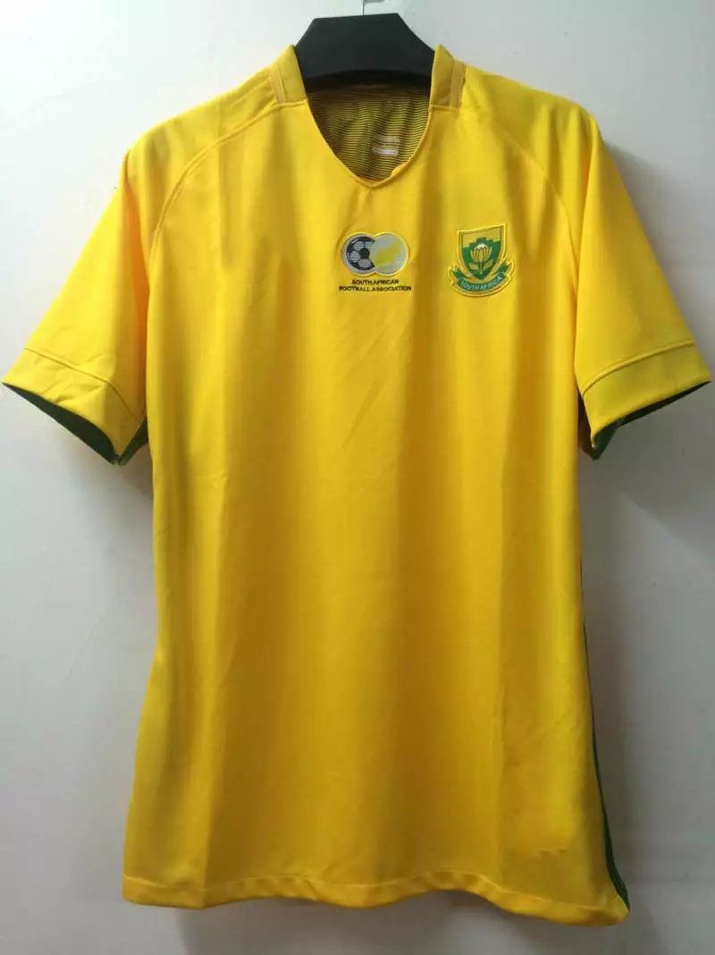 Wholesale 2017 South Africa Soccer Jersey Away White Custom Name Number