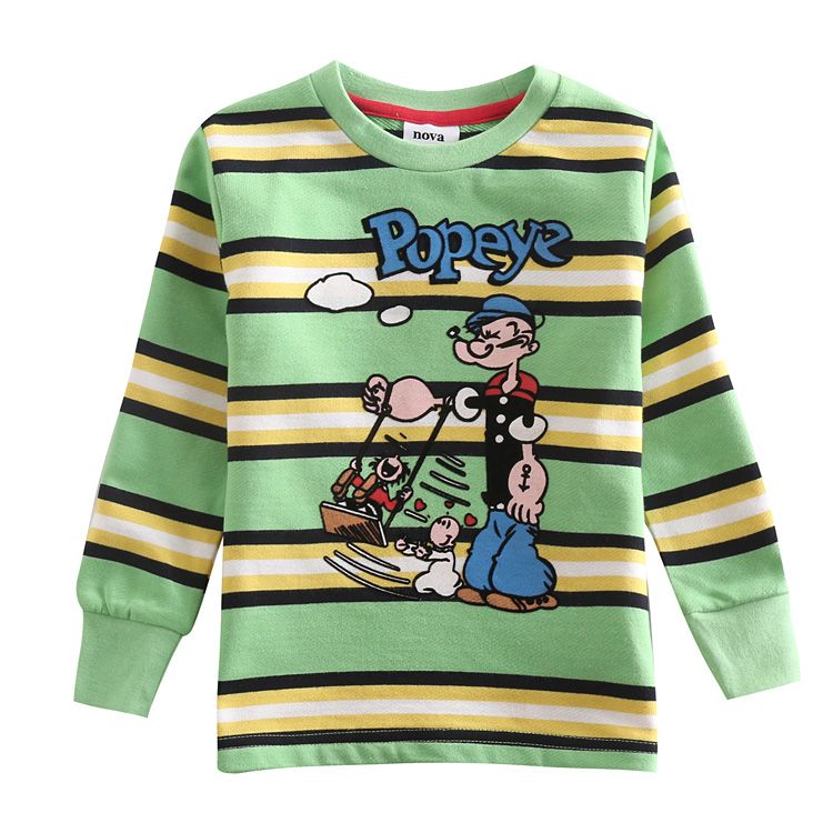 cartoon characters black and yellow striped shirts