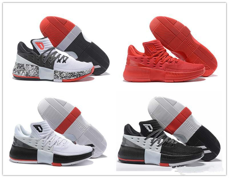 2017 New Arrival Damian Lillard 3 Boost Basketball Shoes For High Quality Iii Training Sports 