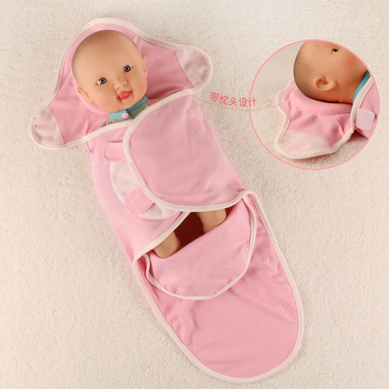 Newest Newborn Baby Sleeping Bags With Pillow Wrap Swaddling Baby
