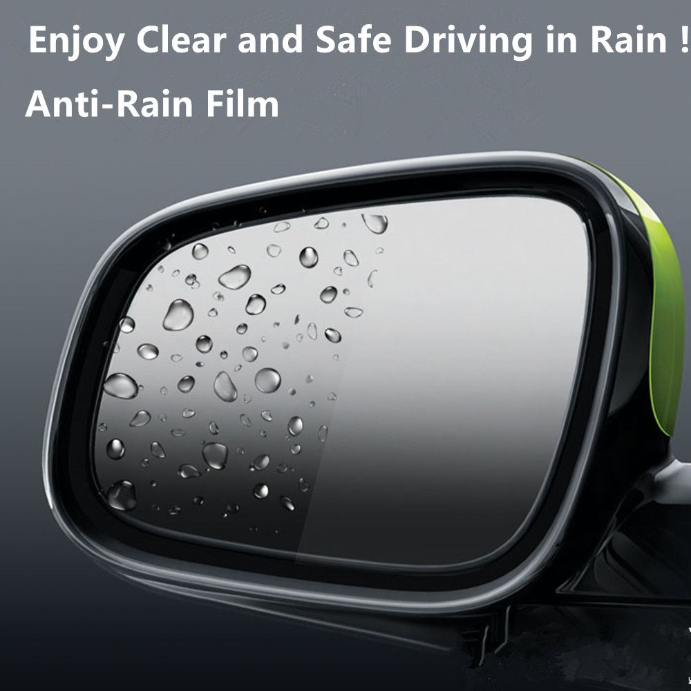 Sample Rain X Anti Fog Anti Rain Film For Car Rear View Mirror Flexible
