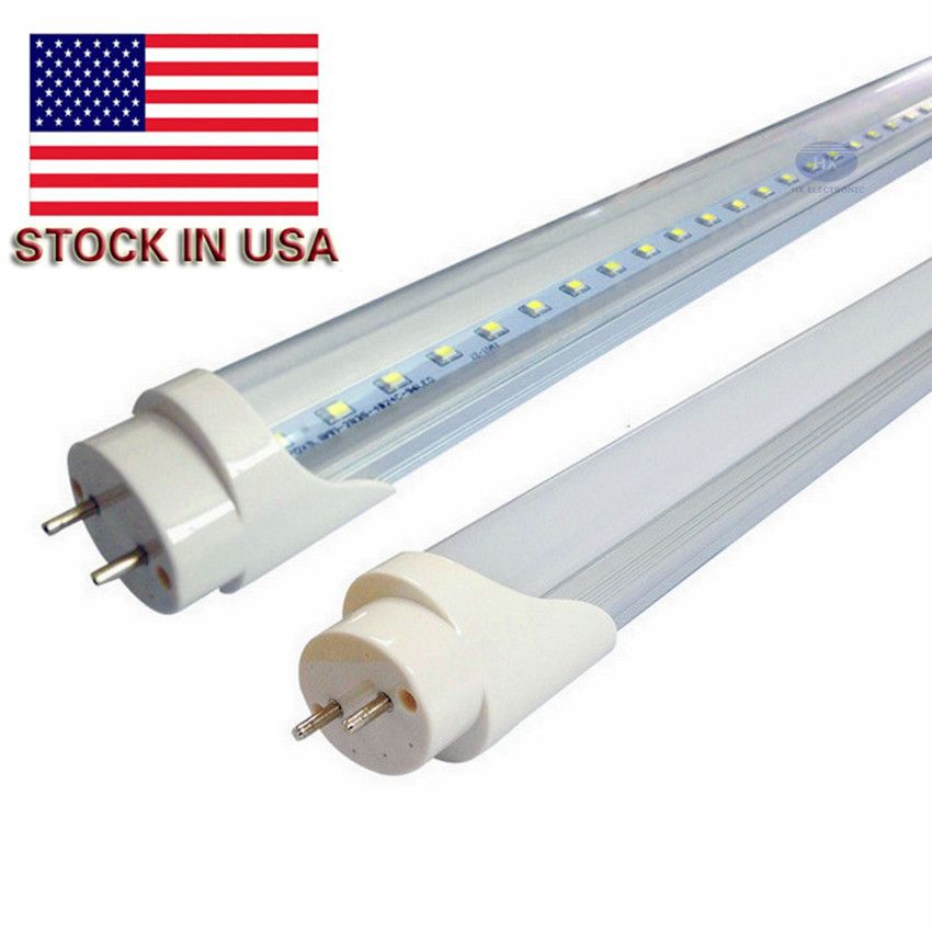 Stock In Us Dimmable 4ft 1200mm T8 Led Tube Light High Super Bright 20w