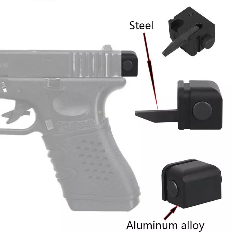 2017 New Aluminum Select Fire Switch Tactical Slide Plate Stainless